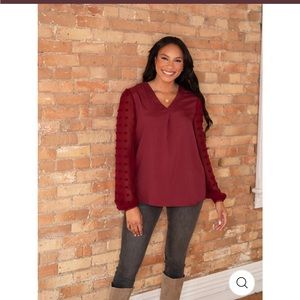 COPY - Amalli Talli Charlotte Blouse XL Green